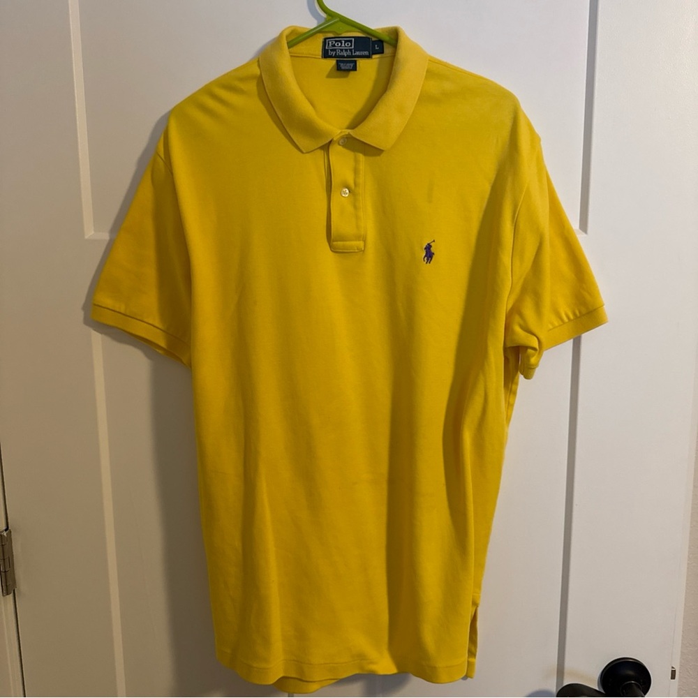 Ralph Lauren Bright Yellow Polo Shirt